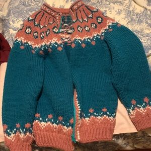 lovely knitted wool sweater